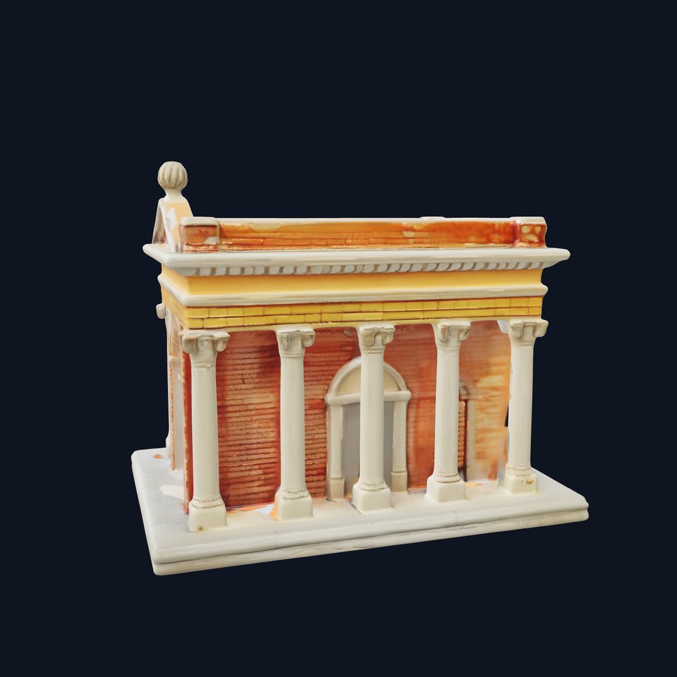 Classical Brick Building Model Pack